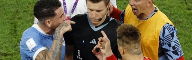 记者：赛后围堵+肘击+辱骂 乌拉圭或遭重罚