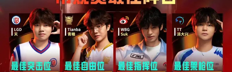 2025PEL夏季赛常规赛最佳阵容：天/青稚/Suk/派大兴