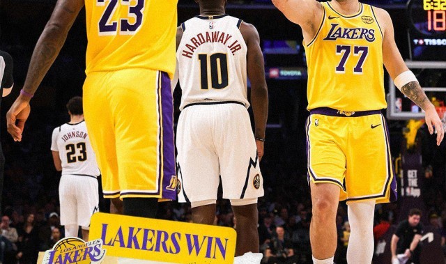 百家乐玩法-看哭了！詹姆斯拼命+里夫斯绝平+东契奇绝杀，湖人胜掘金取5连胜